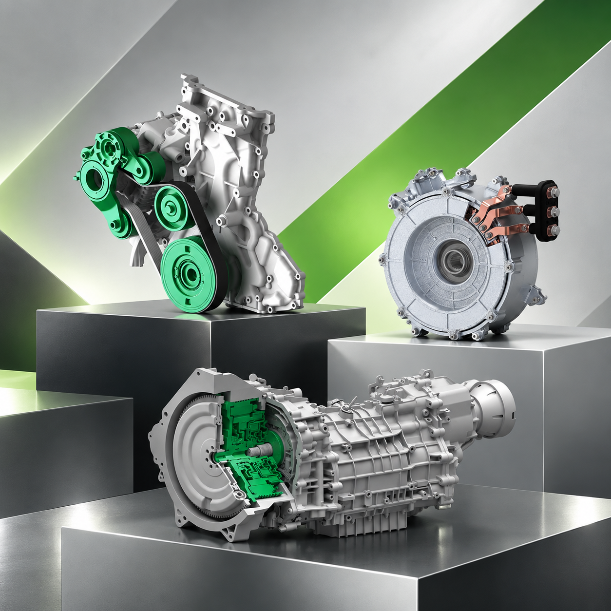 Hybrid Powertrain |BSG Mild Hybrid Solution – P0
